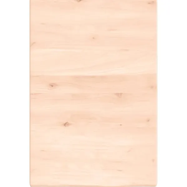 vidaXL Hyllor>Hyllplan 40x60x2 cm obehandlad massiv ek