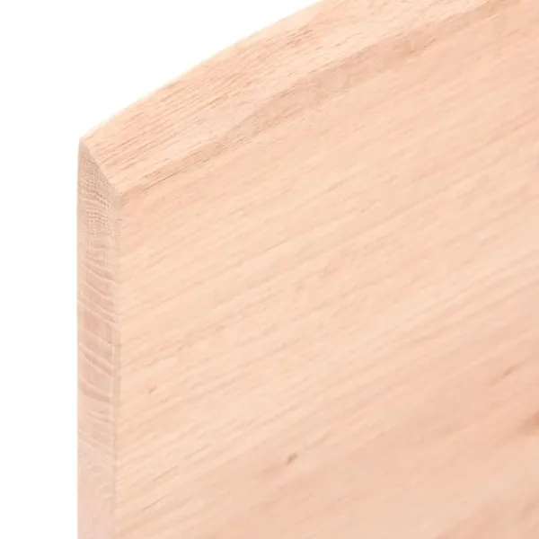 vidaXL Hyllor>Hyllplan 40x60x2 cm obehandlad massiv ek