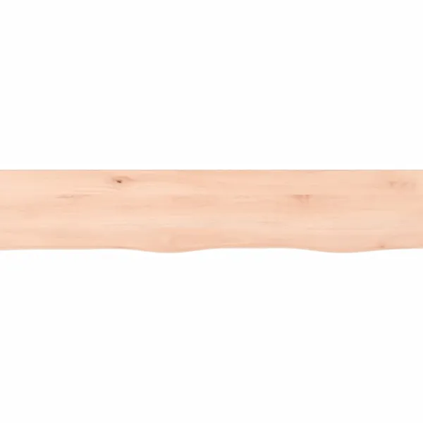vidaXL Hyllor>Hyllplan 100x20x6 cm obehandlad massiv ek