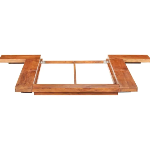 vidaXL Sängar>Japansk futonsängram massivt akaciaträ 100x200 cm