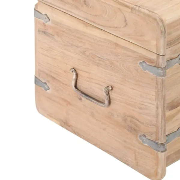 vidaXL Kistor & Koffertar>Kista 40x40x40 cm massivt akaciaträ