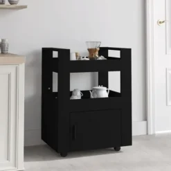 vidaXL Köksö>Köksvagn 60x45x80 cm konstruerat trä