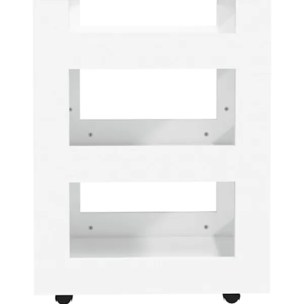 vidaXL Köksö>Köksvagn 60x45x80 cm konstruerat trä