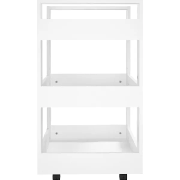 vidaXL Köksö>Köksvagn 60x45x80 cm konstruerat trä