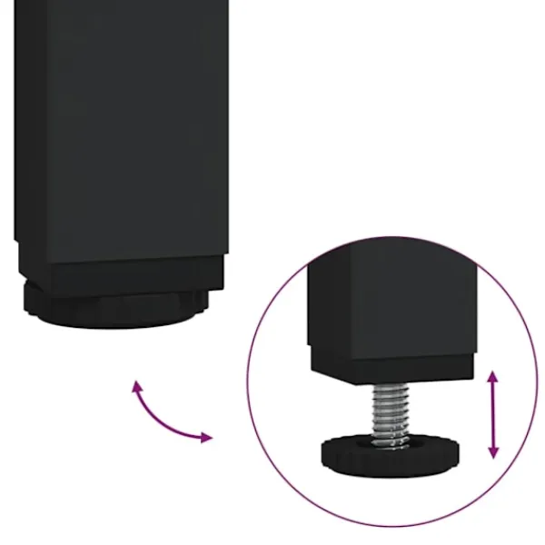vidaXL Hyllor>Konsolbord 180x30x75 cm konstruerat trä och järn