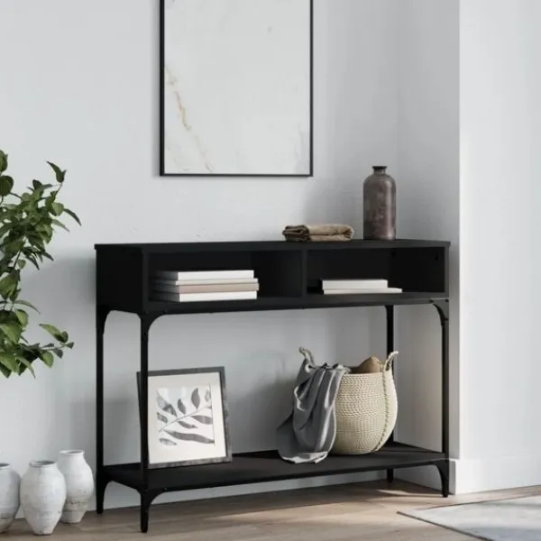 vidaXL Småbord>Konsolbord 100x30,5x75 cm konstruerat trä