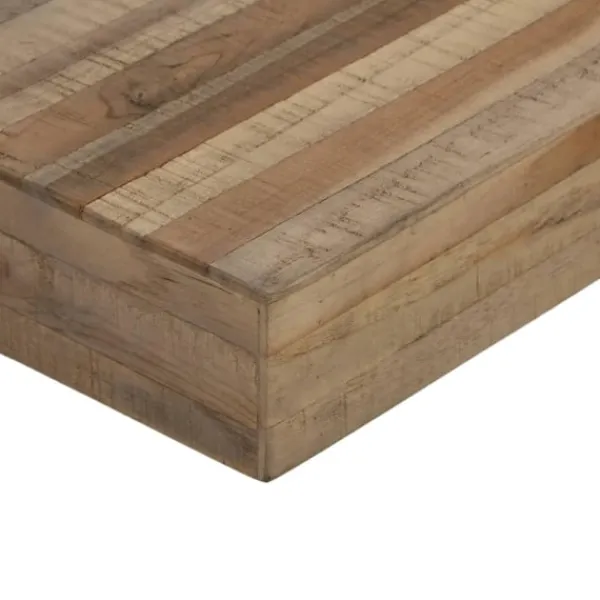 vidaXL Småbord>Konsolbord återvunnen teak 120x35x81 cm