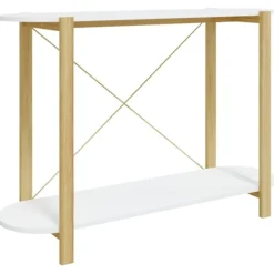 vidaXL Småbord>Konsolbord 110x38x75 cm konstruerat trä