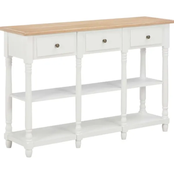 vidaXL Sideboards>Konsolbord 120x30x76 cm MDF