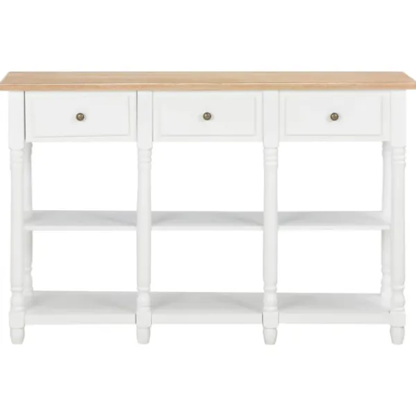 vidaXL Sideboards>Konsolbord 120x30x76 cm MDF