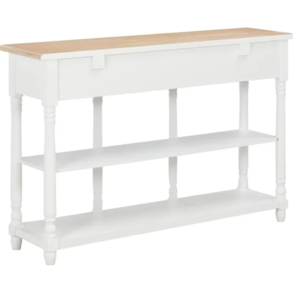 vidaXL Sideboards>Konsolbord 120x30x76 cm MDF