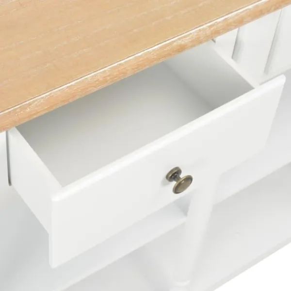 vidaXL Sideboards>Konsolbord 120x30x76 cm MDF
