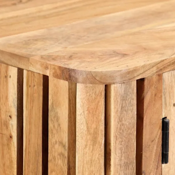 vidaXL Sideboards>Konsolbord 120x35x76 cm massivt akaciaträ