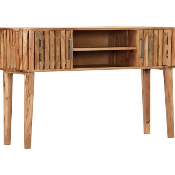 vidaXL Sideboards>Konsolbord 120x35x76 cm massivt akaciaträ