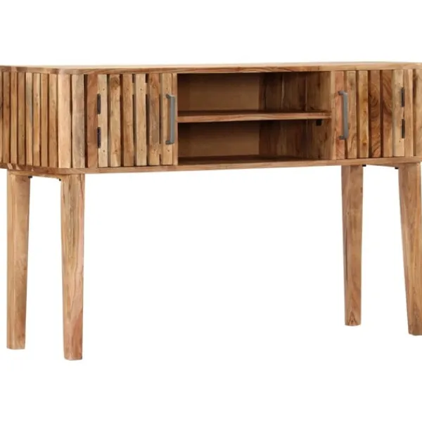 vidaXL Sideboards>Konsolbord 120x35x76 cm massivt akaciaträ