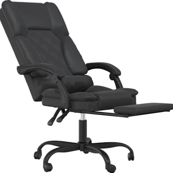 vidaXL Kontorsmöbler>Kontorsstol med massage konstläder