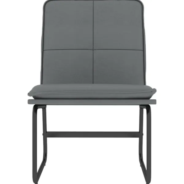 vidaXL Fåtöljer>Loungestol 54x75x76 cm konstläder