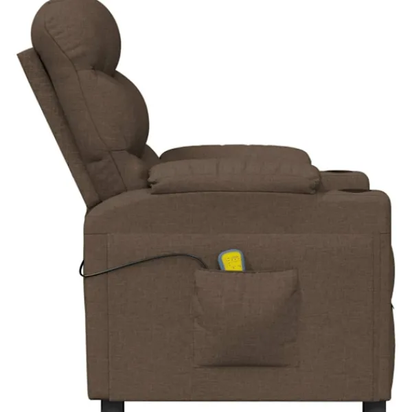 vidaXL Fåtöljer>Massagefåtölj tyg