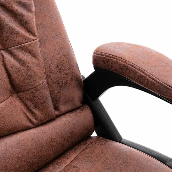 vidaXL Kontorsmöbler>Massagekontorsstol ljus konstmocka