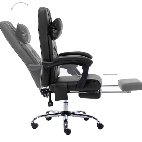 vidaXL Kontorsmöbler>Massagekontorsstol konstläder