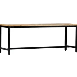 vidaXL Matgrupper>Matbänk 120 cm massivt grovt mangoträ