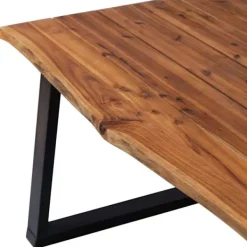 vidaXL Matbord>Matbord 170x90x75 cm massivt akaciaträ