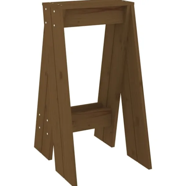 vidaXL Pallar>Pallar 2 st honungs 40x40x75 cm massiv furu