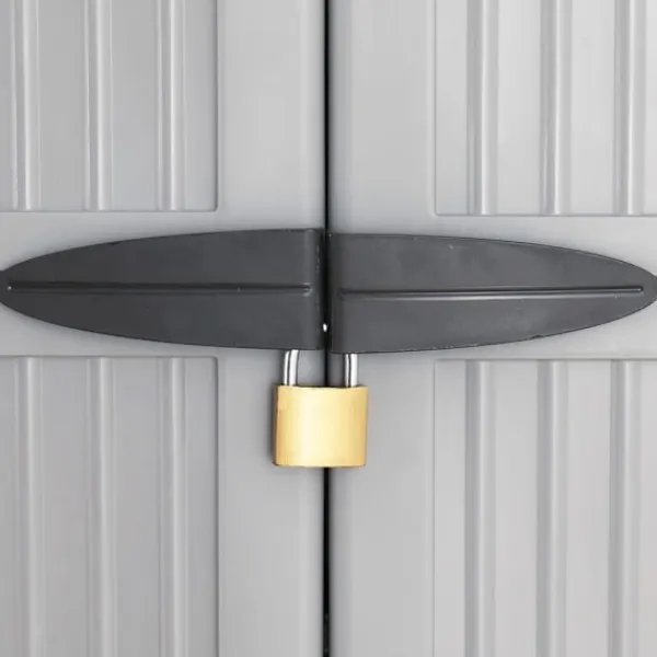 vidaXL Skåp>Plastskåp 68x39x171,5 cm