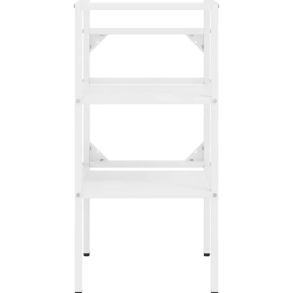vidaXL Hyllor>Ram för tvättställ 40x38x83 cm järn