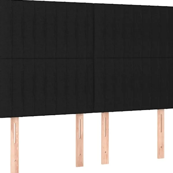 vidaXL Sängar>Ramsäng med madrass 140x200 cm tyg