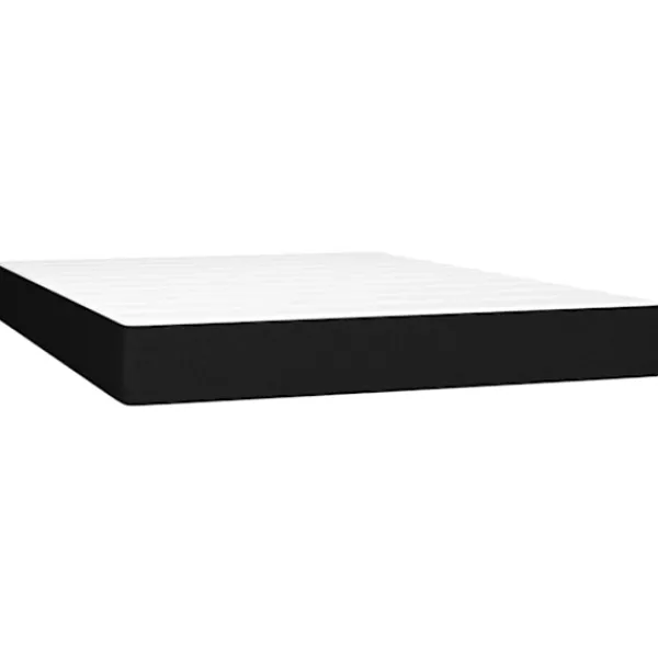 vidaXL Sängar>Ramsäng med madrass 140x200 cm tyg