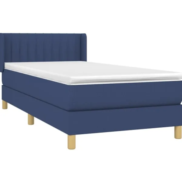 vidaXL Sängar>Ramsäng med madrass 90x190 cm tyg