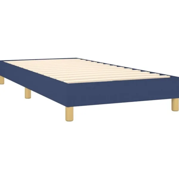 vidaXL Sängar>Ramsäng med madrass 90x190 cm tyg