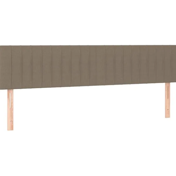 vidaXL Sängar>Ramsäng med madrass 180x200 cm tyg