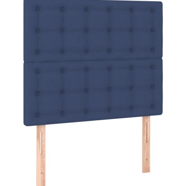 vidaXL Sängar>Ramsäng med madrass 90x190 cm tyg