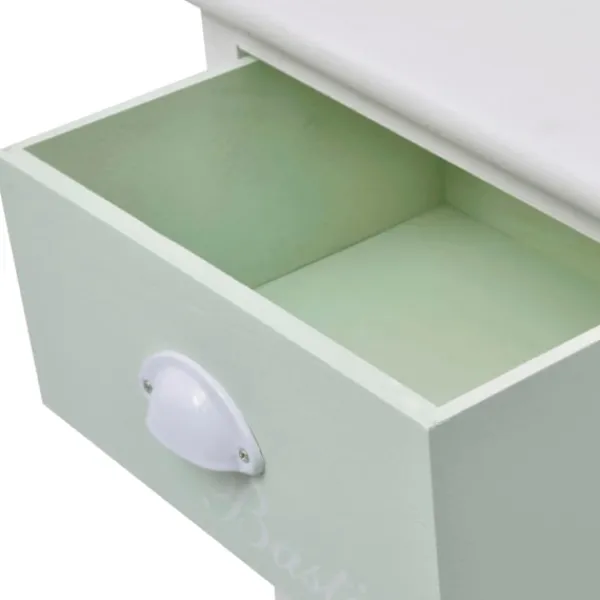 vidaXL Byråer>Shabby Chic French byrå 3 lådor trä