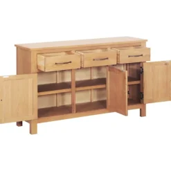 vidaXL Sideboards>Sideboard 112 x 33.5 x 70 cm Solitt Ekträ