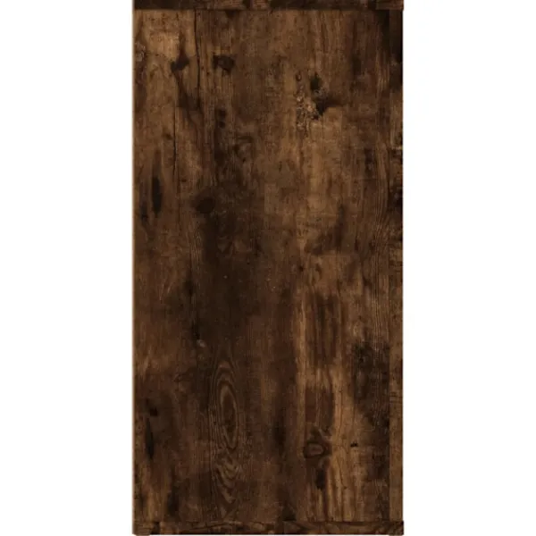 vidaXL Sideboards>Sidobord rökfärgad ek 100x30x59,5 cm konstruerat trä