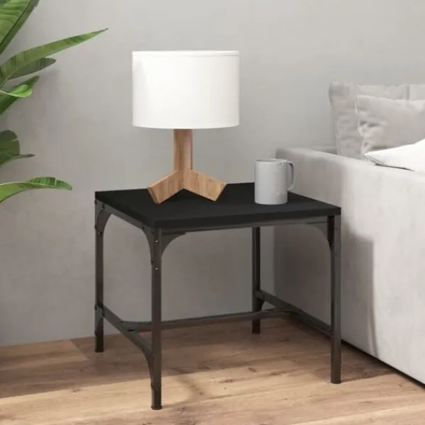 vidaXL Småbord>Sidobord 40x40x35 cm konstruerat trä