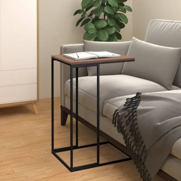 vidaXL Småbord>Sidobord 40x30x59 cm konstruerat trä