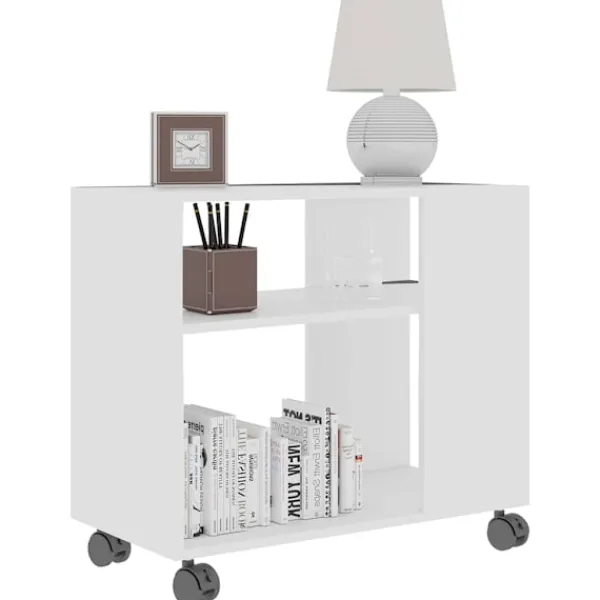 vidaXL Småbord>Sidobord 70x35x55 cm konstruerat trä