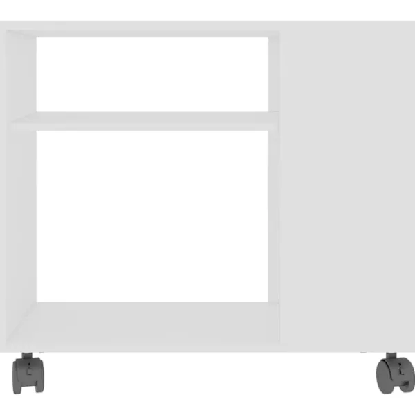 vidaXL Småbord>Sidobord 70x35x55 cm konstruerat trä