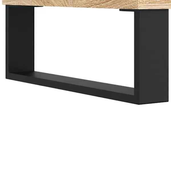 vidaXL Sideboards>Skänk 3 delar Sonoma ek konstruerat trä