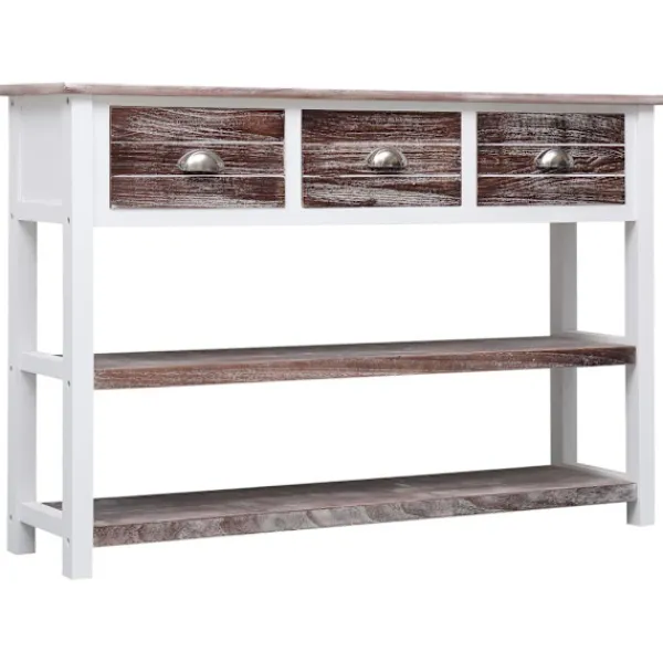vidaXL Byråer>Skänk antik 115x30x76 cm trä