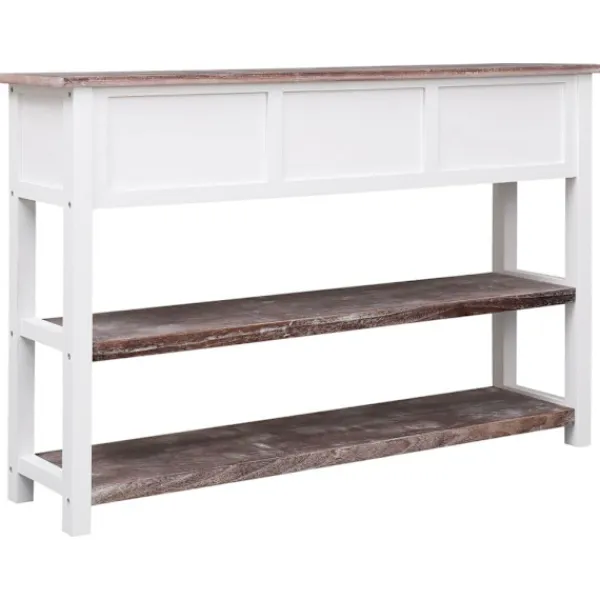 vidaXL Byråer>Skänk antik 115x30x76 cm trä
