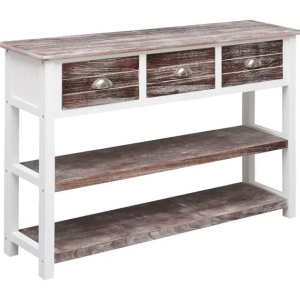 vidaXL Byråer>Skänk antik 115x30x76 cm trä