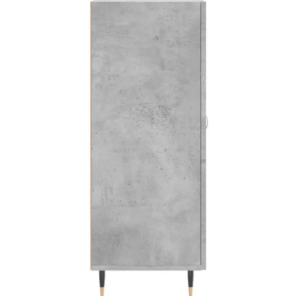 vidaXL Skåp>Skänk betong 69,5x34x90 cm konstruerat trä
