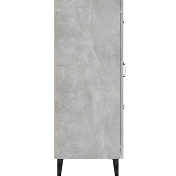 vidaXL Byråer>Skänk betong 69,5x34x90 cm konstruerat trä