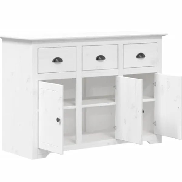 vidaXL Byråer>Skänk BODO 115,5x44x80 cm massiv furu