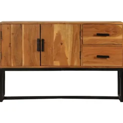 vidaXL Sideboards>Skänk 110x30x70 cm massivt akaciaträ